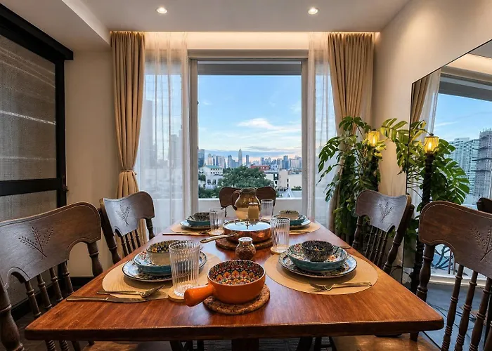 The Architect - 3br In Poblacion, Bar Kitchen, Views Apartamento