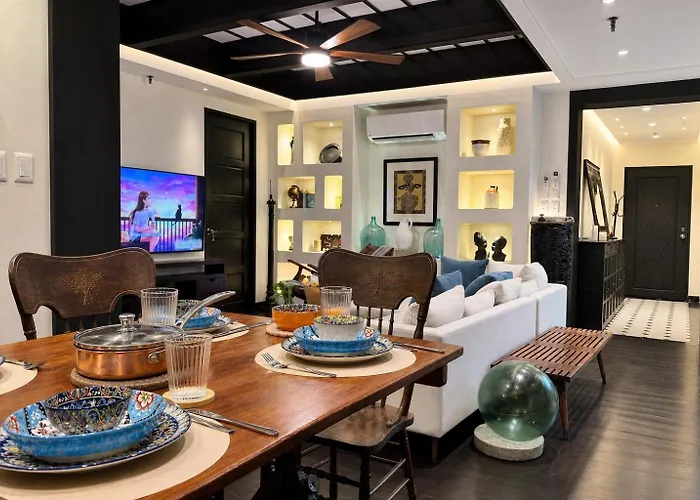 The Architect - 3br In Poblacion, Bar Kitchen, Views Apartamento