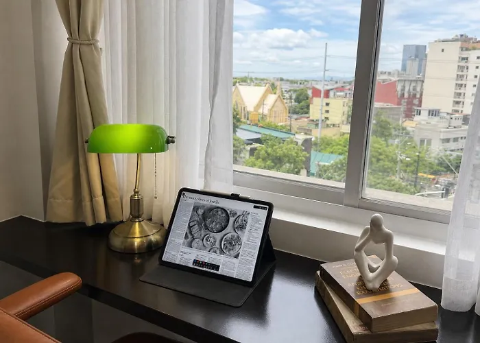 Apartamento The Architect - 3br In Poblacion, Bar Kitchen, Views